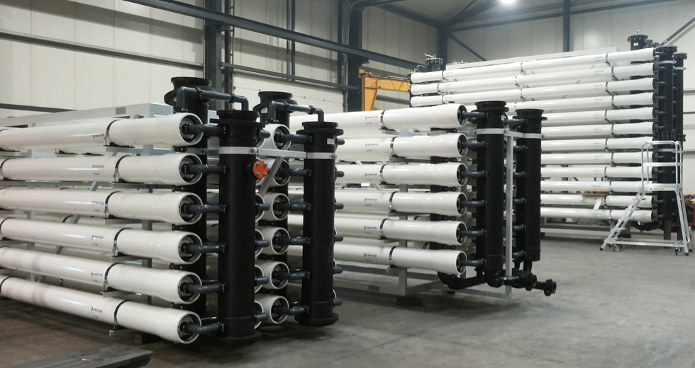 Hero Image Pentair Codeline pressure vessels at Sadara project