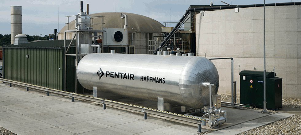 Ecofules Pentair biogas upgrading case study