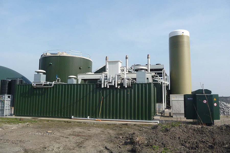 Schaap bio energie Pentair biogas upgrading case study